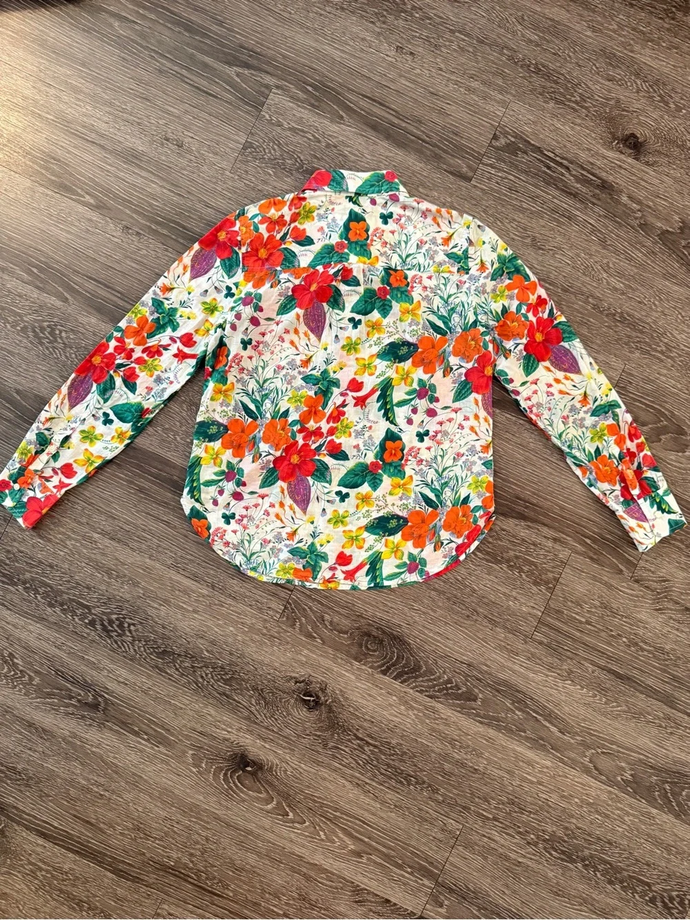 J. Crew Classic Floral Top